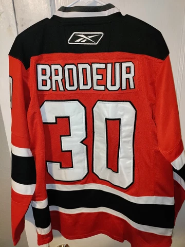 Martin Brodeur New Jersey Devils Reebok Size 50 Cover