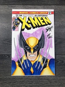 Original Art Sketch Cover Marvel X-Men Wolverine - Picture 1 of 1
