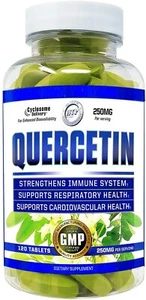 Hi-Tech Pharmaceuticals Quercetin 250mg Immune Respiratory Heart Health 120 Ct. - Picture 1 of 2
