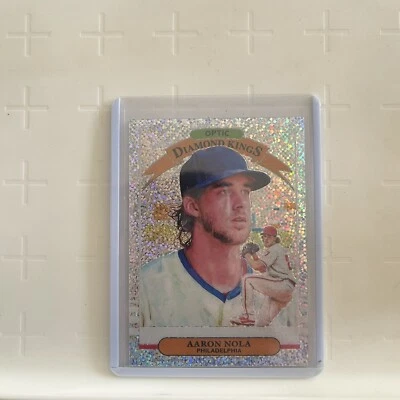 Sports Cards Aaron Nola Donruss Optic Philadelphia Phillies Diamond Kings - Image 1 of 2