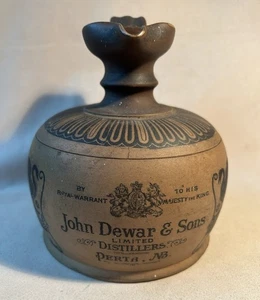 Antico barattolo da whisky Royal Doulton John Dewar & Sons in silicone - Foto 1 di 10