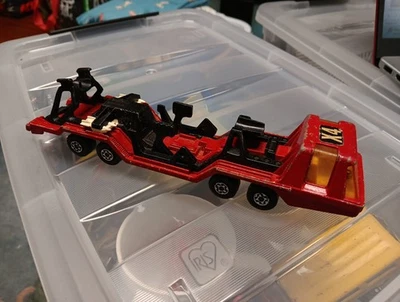 Matchbox Lesney Superkings Transporter 1975 K-13-2 K-114 buen estado - rojo Foto 1 de 4