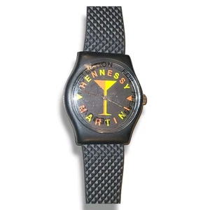Reloj Hennessy Martini Publicidad Promocional Plástico *Necesita Batería - Imagen 1 de 6