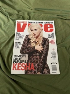 VIBE Magazine, OCTOBER/NOVEMBER 2012, Ke$ha (Kesha) cover, Kendrick, Eminem - Picture 1 of 5