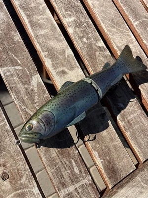 Deps Slide Swimmer 250 hundimiento trabajo de pintura personalizado trucha señuelo swimbait de Japón Foto 1 de 4