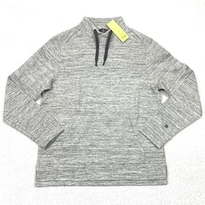 All In Motion Erwachsene klein grau meliert Pullover erhöhter Kragen Standard Passform - Bild 1 von 14