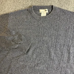 I Levrieri Cashmere Silk Sweater Mens Crew Neck Made in Italy Luxury Size XL - Picture 1 of 6
