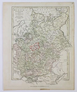 Russia in Europe, Karte Wilkinson 1809 - Picture 1 of 5