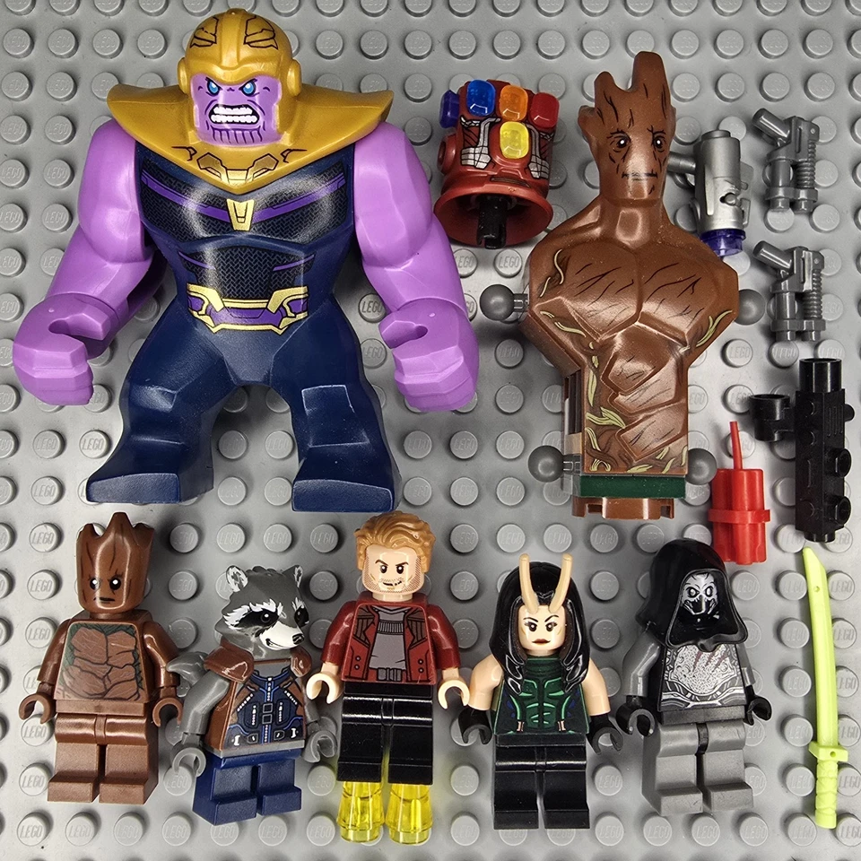 Lego Marvel Super Heroes Minifigures Lot Guardians of the Galaxy - Image 1 of 1