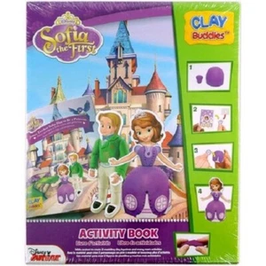 Sofia the First Clay Buddies Modeling Figurine & Activity Book Arts & Crafts - Picture 1 of 1