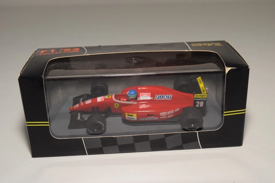 V 1:43 ONYX 138 FERRARI F92A FORMULA 1 F1 1992 92 IVAN HAIR MINT BOXED - Immagine 1 di 4