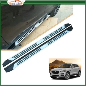 estriberas peldaños laterales pedales barra Nerf aptos para Jaguar F PACE F-PACE 2016-22 - Imagen 1 de 5