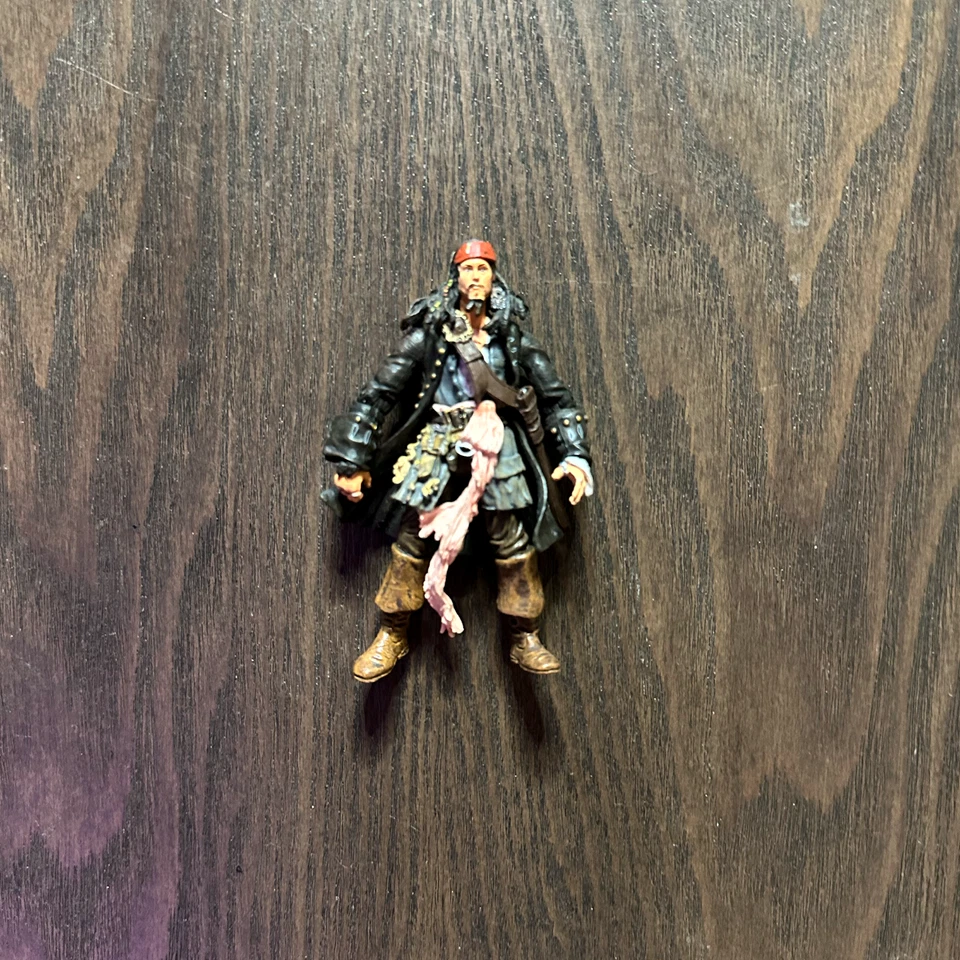 Figura Capitán Jack Sparrow 4”: Piratas del Caribe Cofre del Hombre Muerto 2006 F Foto 1 de 1