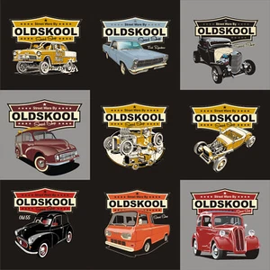 T shirt Hotrod Classic Car Morris Chevy Ford Pop Anglia Retro Design Truck - Picture 1 of 11