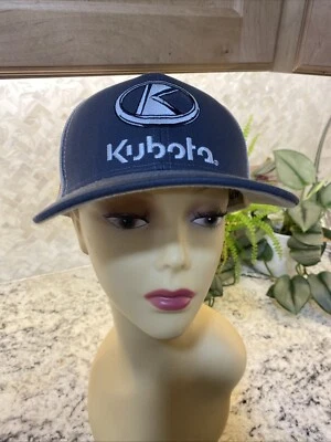 Kubota Hat Trucker Cap Mesh 50 Years Tractors Equipment Snapback - Image 1 of 4