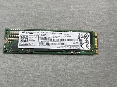 Micron MTFDDAV512TBN 1100 M.2 2280 512GB SATA III TLC Solid State Drive - Image 1 of 2