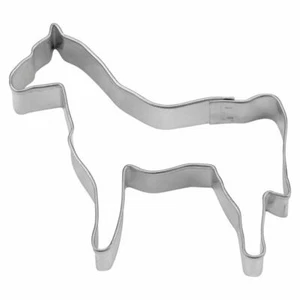 Städter Ausstecher Pferd Ausstechform Plätzchenform Keks Plätzchen Weißblech 8cm - Bild 1 von 3