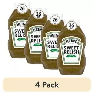 (4 pack) Heinz Sweet Relish, 26 fl oz Bottle - Picture 1 of 8
