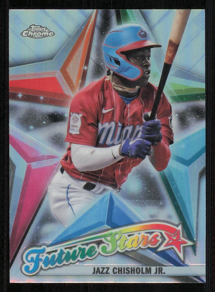 2022 Topps Chrome Future Stars #FS12 Jazz Chisholm Jr. - Image 1 of 2