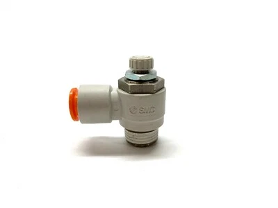 SMC AS3201F-N03-11S Speed Controller 3/8" OD One Touch Fitting 3/8" Male NPT - Image 1 of 3