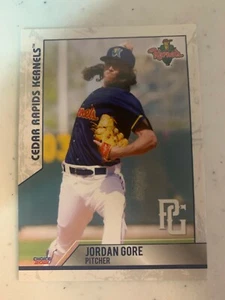 Jordan Gore 2021 Cedar Rapids Kernels Team Card - Picture 1 of 1