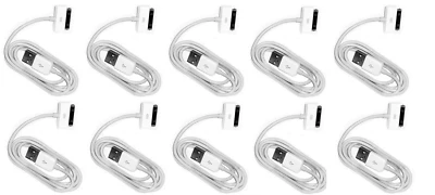 10pcs USB Charging Data/Sync Cable Cord for Apple iPod Classic Touch Nano - Image 1 of 4