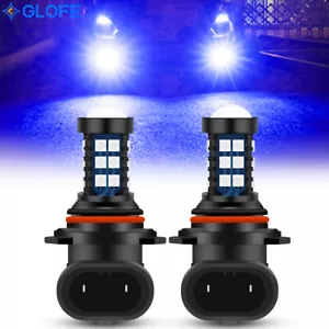 2 Pack HB3 9005 10000K Blue LED Bulbs 30SMD 3030 DRL Light Super Bright Lamp - Picture 1 of 7