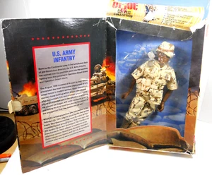 1996 Hasbro Kenner GI JOE U.S. Army Infantry 12" figure Limited black soldier - Picture 1 of 13