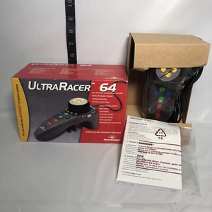 Ultra Racer 64 (Nintendo N64) Racing Wheel Controller - Sealed Internals - Picture 1 of 11
