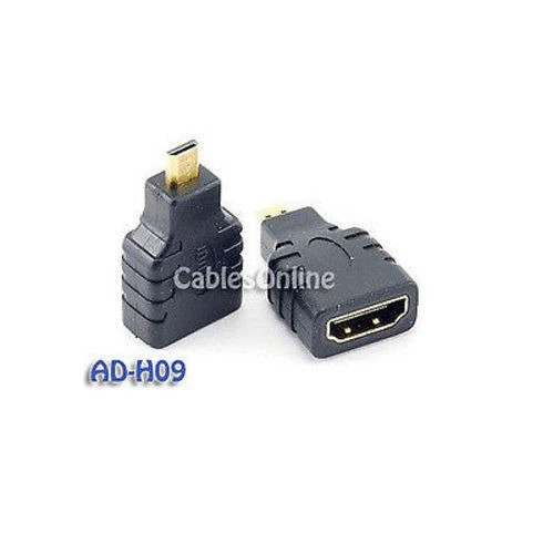 HDMI Female to Micro-HDMI (Type-D) Male Adapter, AD-H09 - Image 1 of 1