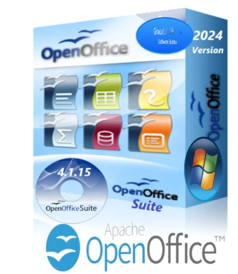 Open Office Software Suite 4.1.15 for Windows ~ Home Student Professional ~ CD - Image 1 of 4