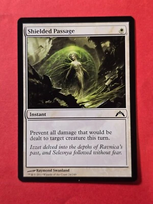 2013 Magic The Gathering Gatecrash #24 Shielded Passage, C, NF, cd1 - Image 1 of 3