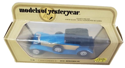 Models of Yesteryear. Matchbox. Y-16. 1928 Mercedes SS. Classic Car - Image 1 of 4