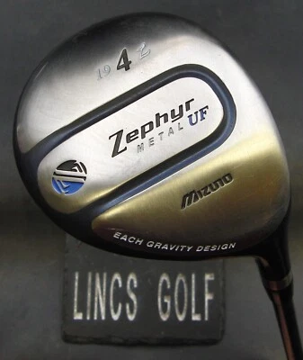 Mizuno Zephyr Metal UF 19° 4 Wood Ladies Graphite Shaft Mizuno Grip - Image 1 of 4