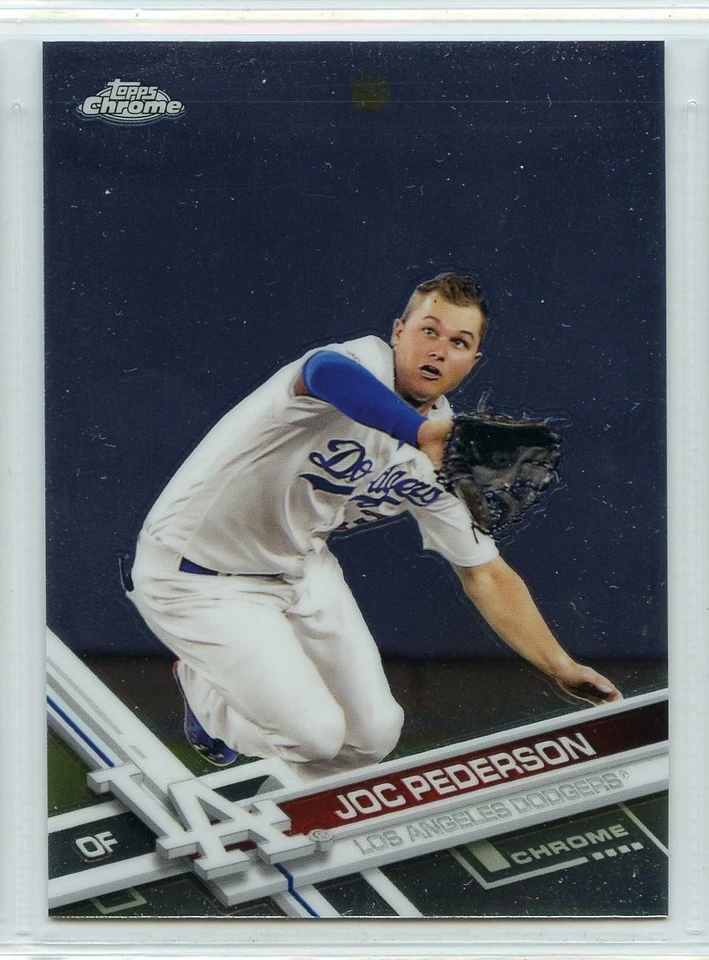 2017 Topps Chrome Baseball - #140 - Joc Pederson - Los Angeles Dodgers - Image 1 of 1