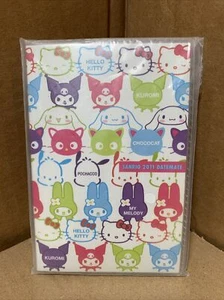 Sanrio Hello Kitty DATEMATE 2011 nuevo sin usar Pochacco My Melody Kuromi Chococat - Imagen 1 de 7