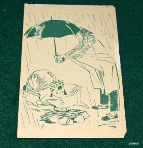 VINTAGE 1943 GIRL SCOUT POSTCARD - - Picture 1 of 3