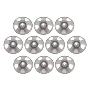 10 piezas Audífonos Cúpula Abierta Suave Cúpula Capa Negra Reemplazos Punta de la Oreja (8 mm - Imagen 1 de 12