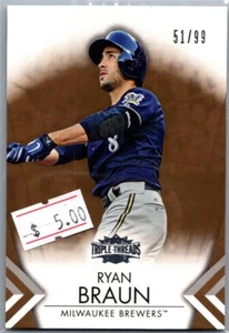 2007 Upper Deck Gold Ryan Braun /99 Kansas City Royals #22 - Picture 1 of 2