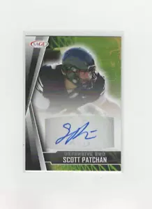 2022 Sage High Series Autograph Black RC #A-SP Scott Patchan Indianapolis Colts - Picture 1 of 2