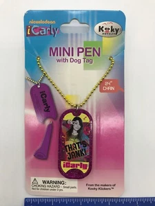 I Carly Nickelodeon Mini Stift Hundeetikett Kette Halskette Schmuck Kooky Das ist Jank - Bild 1 von 6