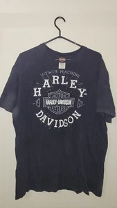 vintage Harley Davidson T Shirt Biker XL Boswell's Music City Nashville Tenn Y2k - Picture 1 of 8