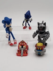 5 Ninetendo Sega Action Figures. Sonic, Dr. Robotnik, Mecha Sonic, Dr. Eggman - Picture 1 of 23