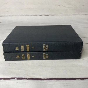 Vintage The Pulpit Commentary EXODUS - VOLUMES 1 and 2 War Time Printing - Picture 1 of 8
