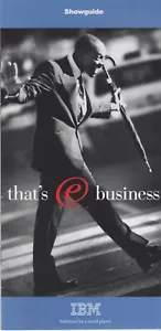 ITHistory (1999) IBM BROCHURE Showguide "That's E Business" (CeBIT) - Picture 1 of 3