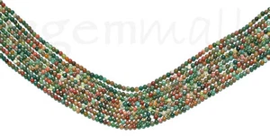16" Fancy Jasper Round Beads 2mm #69032 - Picture 1 of 1