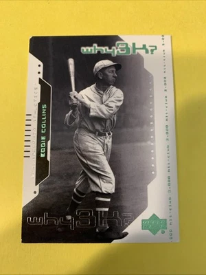Eddie Collins #55 2000 Upper Deck Hitters Club Philadelphia Athletics Foto 1 de 4