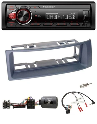 Pioneer MP3 1DIN DAB USB Lenkrad Autoradio für Renault Scenic Megane 1996-2000 g - Bild 1 von 4