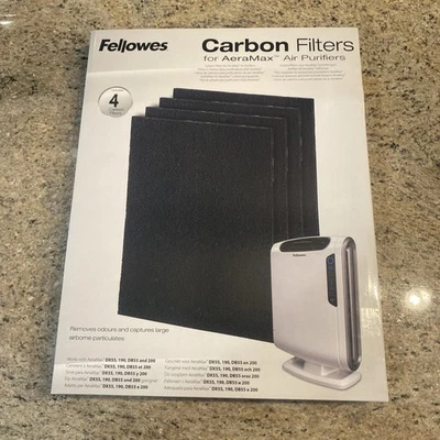 Fellowes AeraMax Carbon Filter for 190/200/DX55 Air Purifiers (4-Pack) - Image 1 of 4