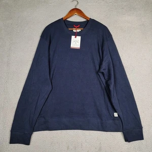 Iron & Resin Freedom Riders Pullover Herren 3XL Navy Waffelstrick Oversized Kuschelig Neu mit Etikett - Bild 1 von 14